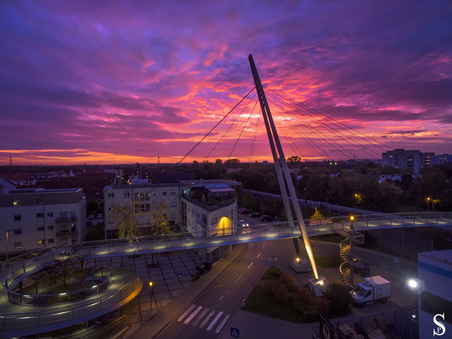 Sunset in the City