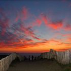 Sunset in the dunes