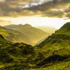 Sunset in the glarneralps 