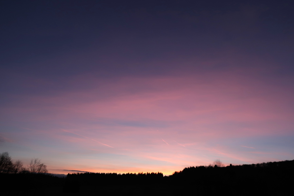 Sunset in the Hunsrück - photo 1