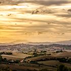 Sunset in the Marche