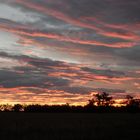 Sunset in the Outback