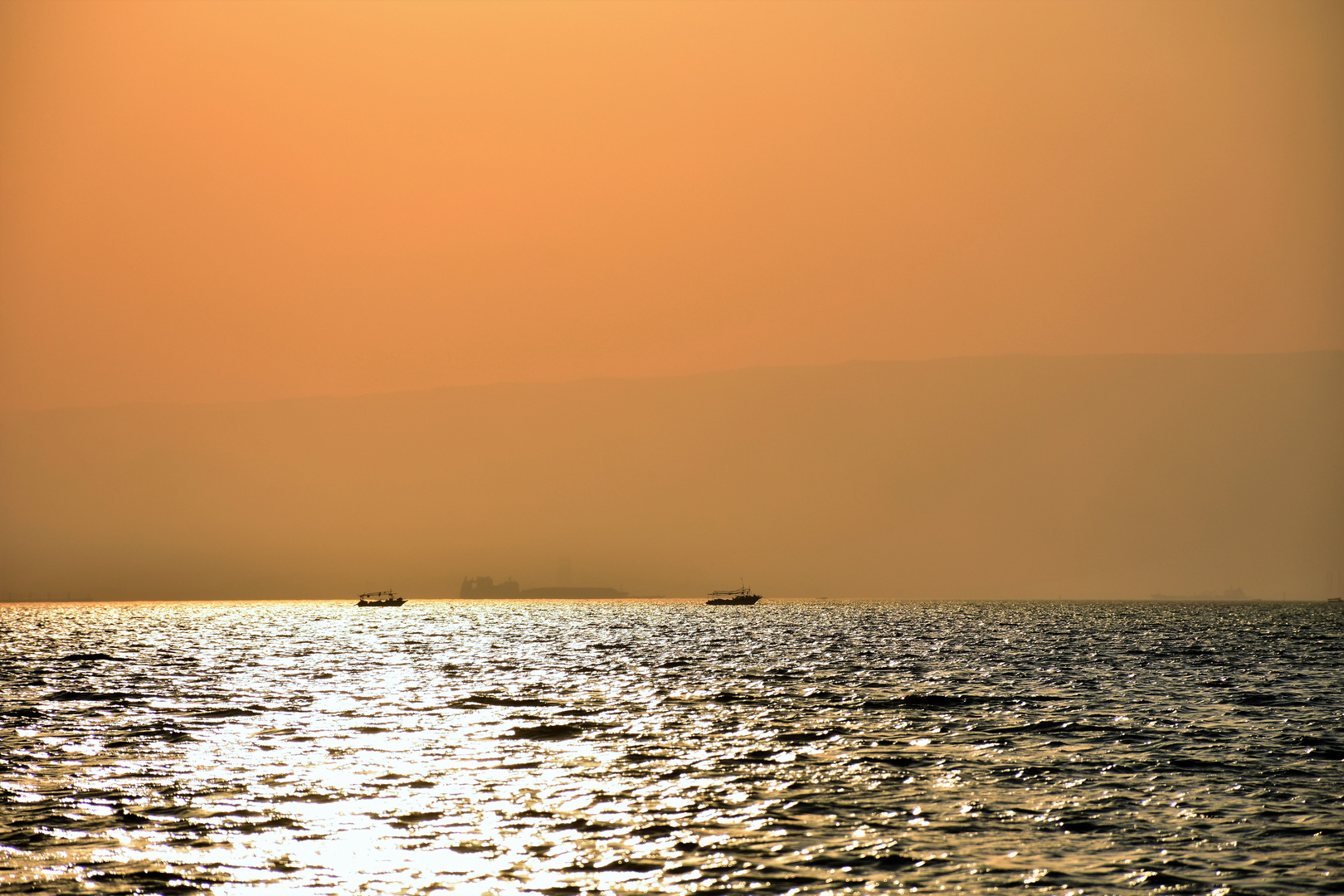 Sunset in the Red Sea