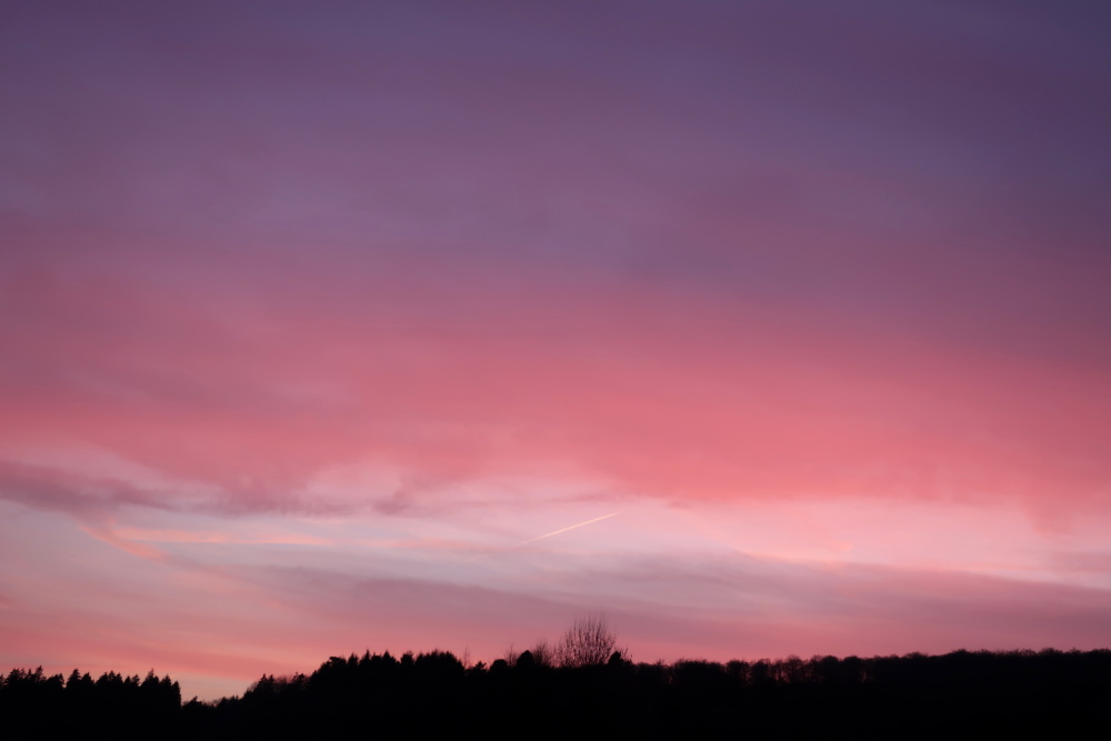 Sunset in the region "Hunsrück" - picture 3