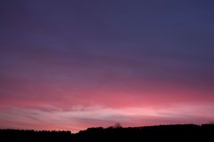 Sunset in the region "Hunsrück" - picture 4