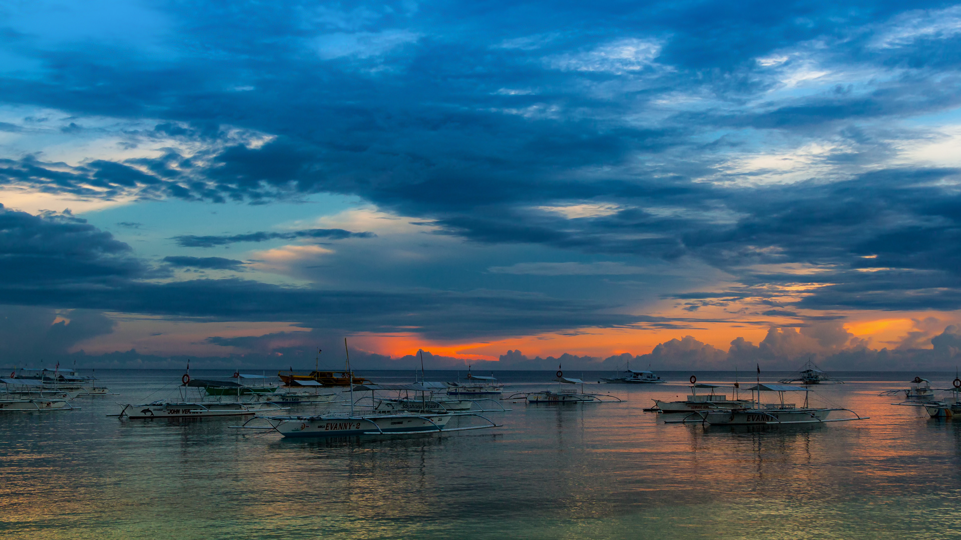 Sunset in the Visayas