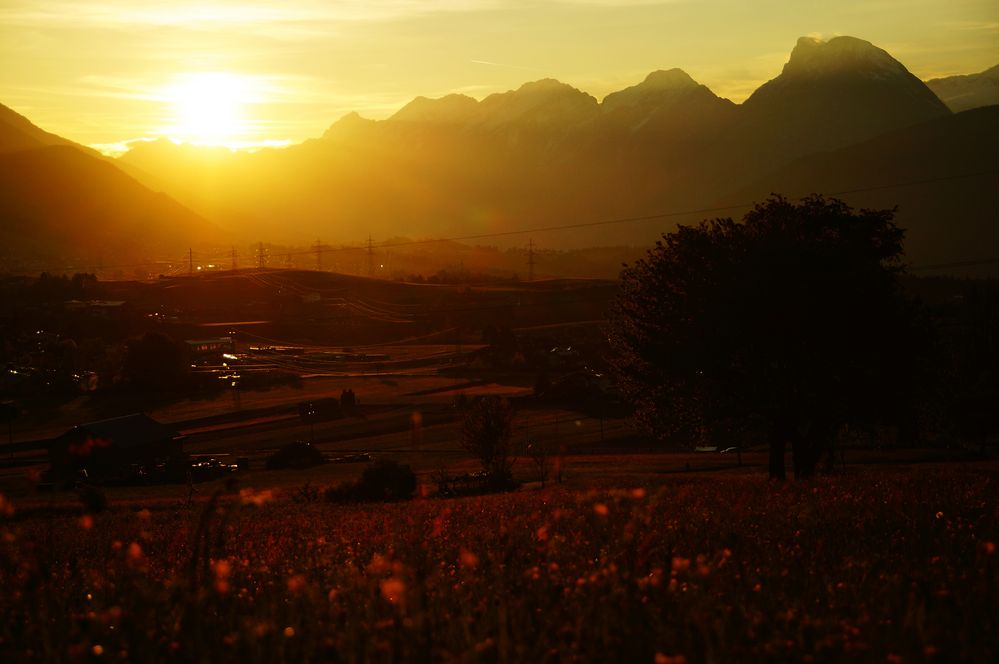 Sunset in Tirol