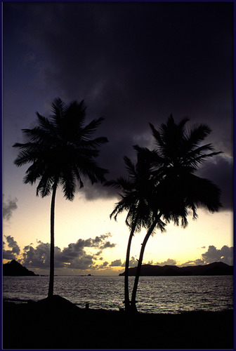 Sunset in Tobago