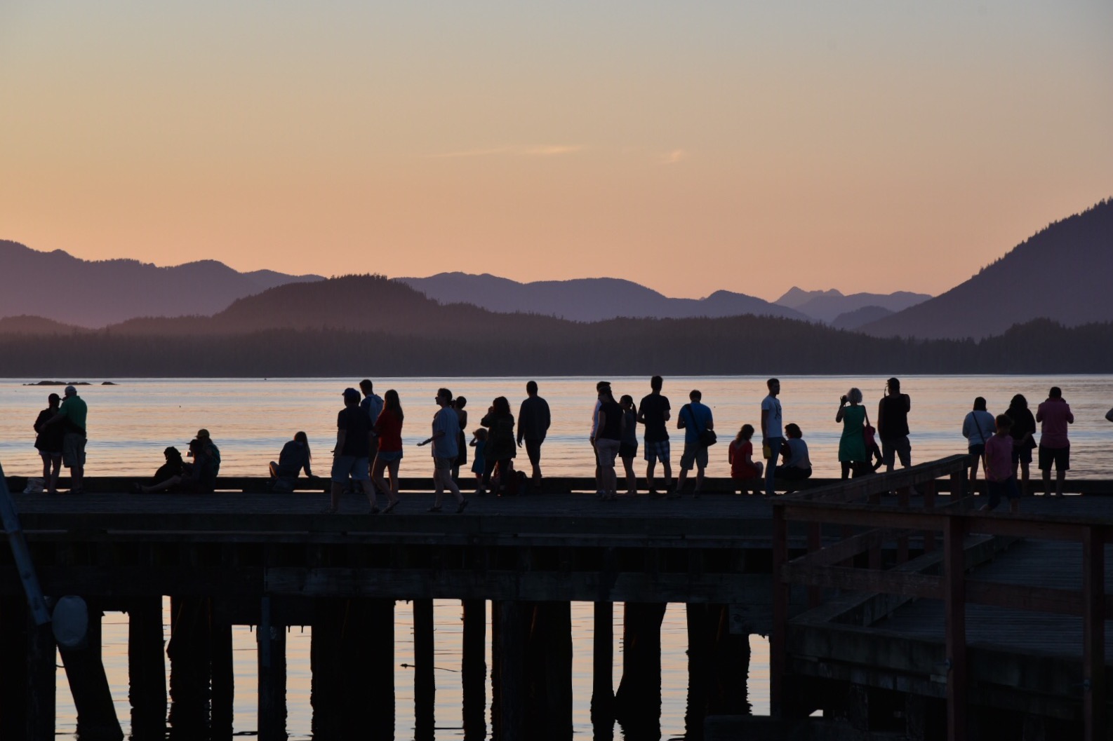 Sunset in Tofino