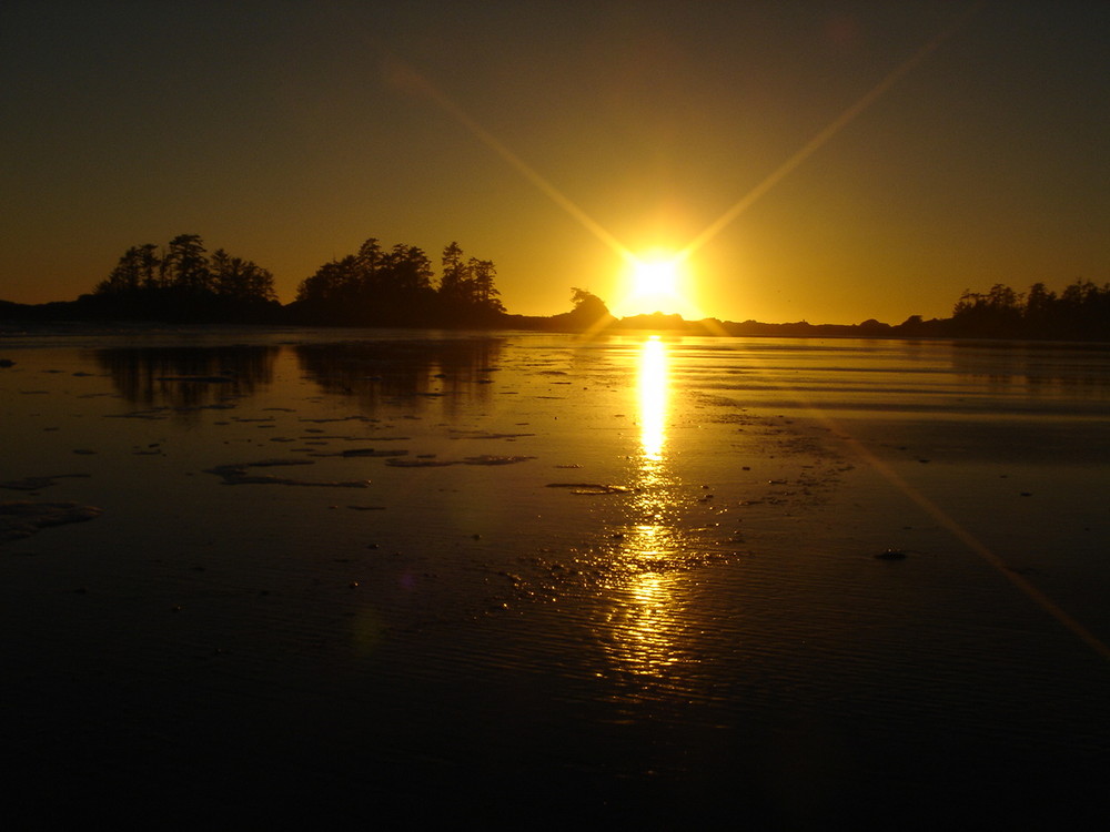 Sunset In Tofino