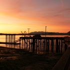 sunset in tofino