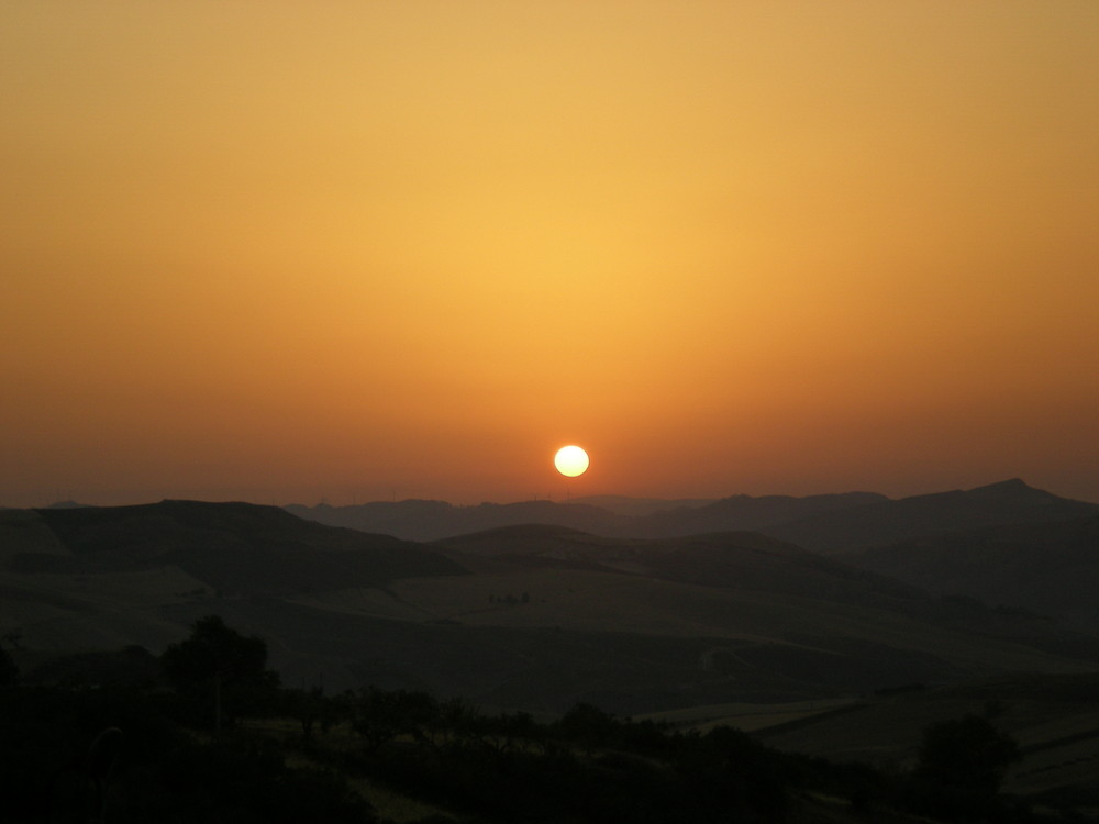 Sunset in Toscana