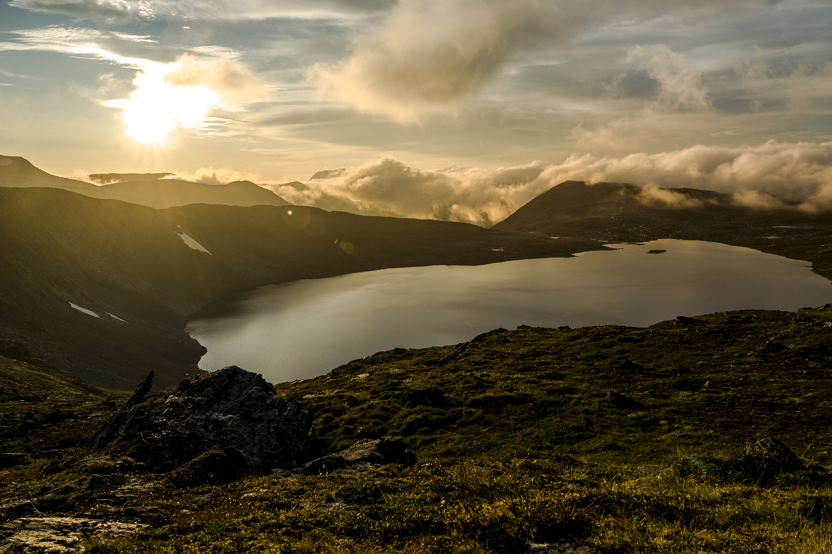 Sunset in Trollheimen