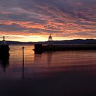 Sunset in Trondheim july 22.