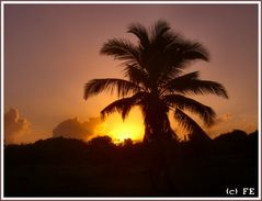 Sunset in Tulum