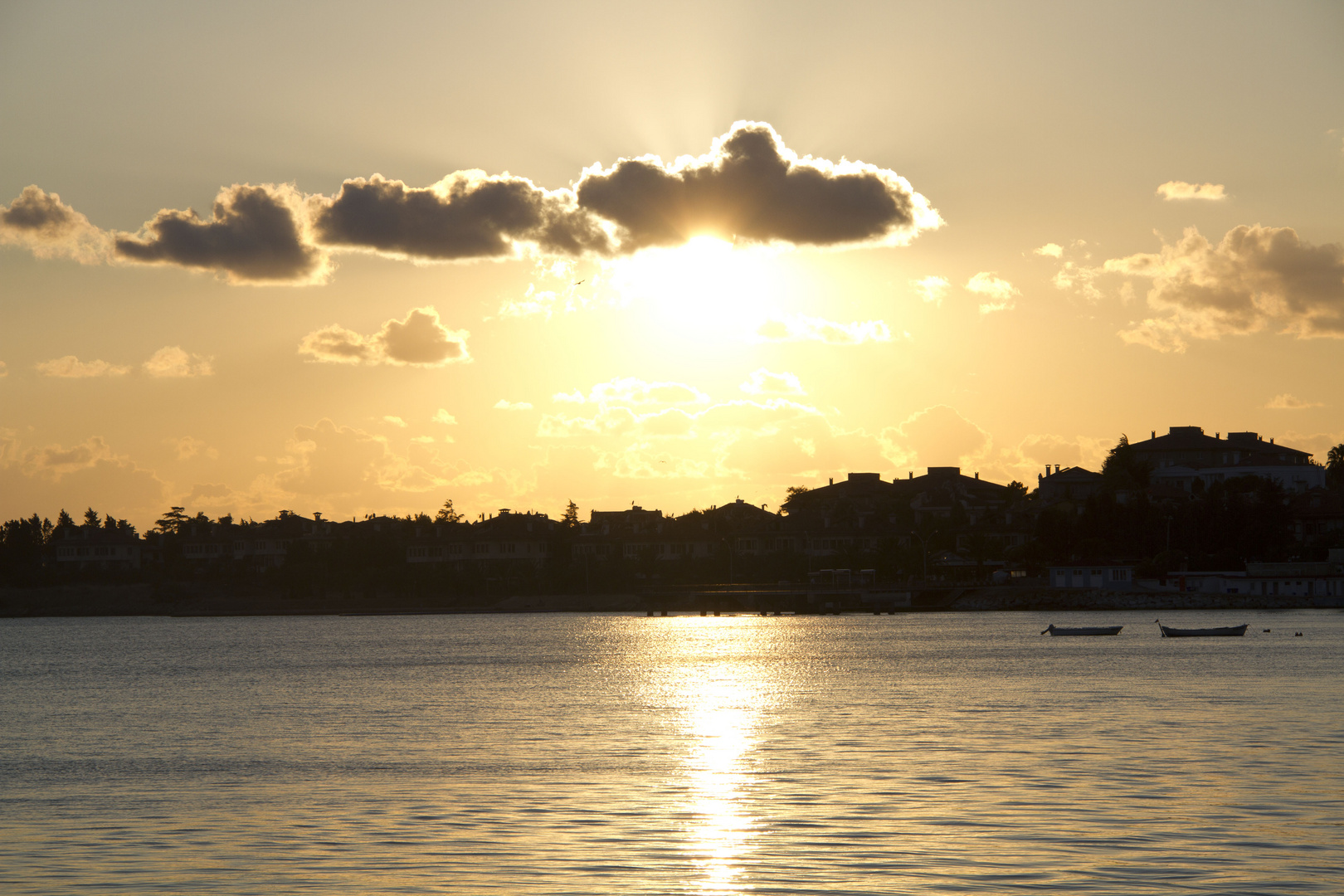 sunset in tuzla