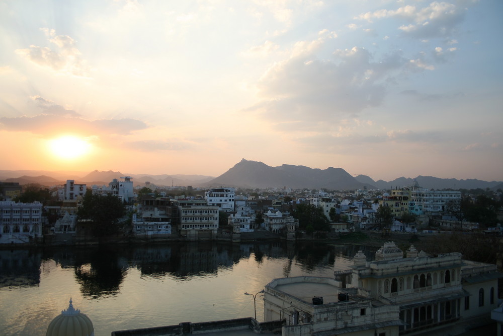 Sunset in Udaipur