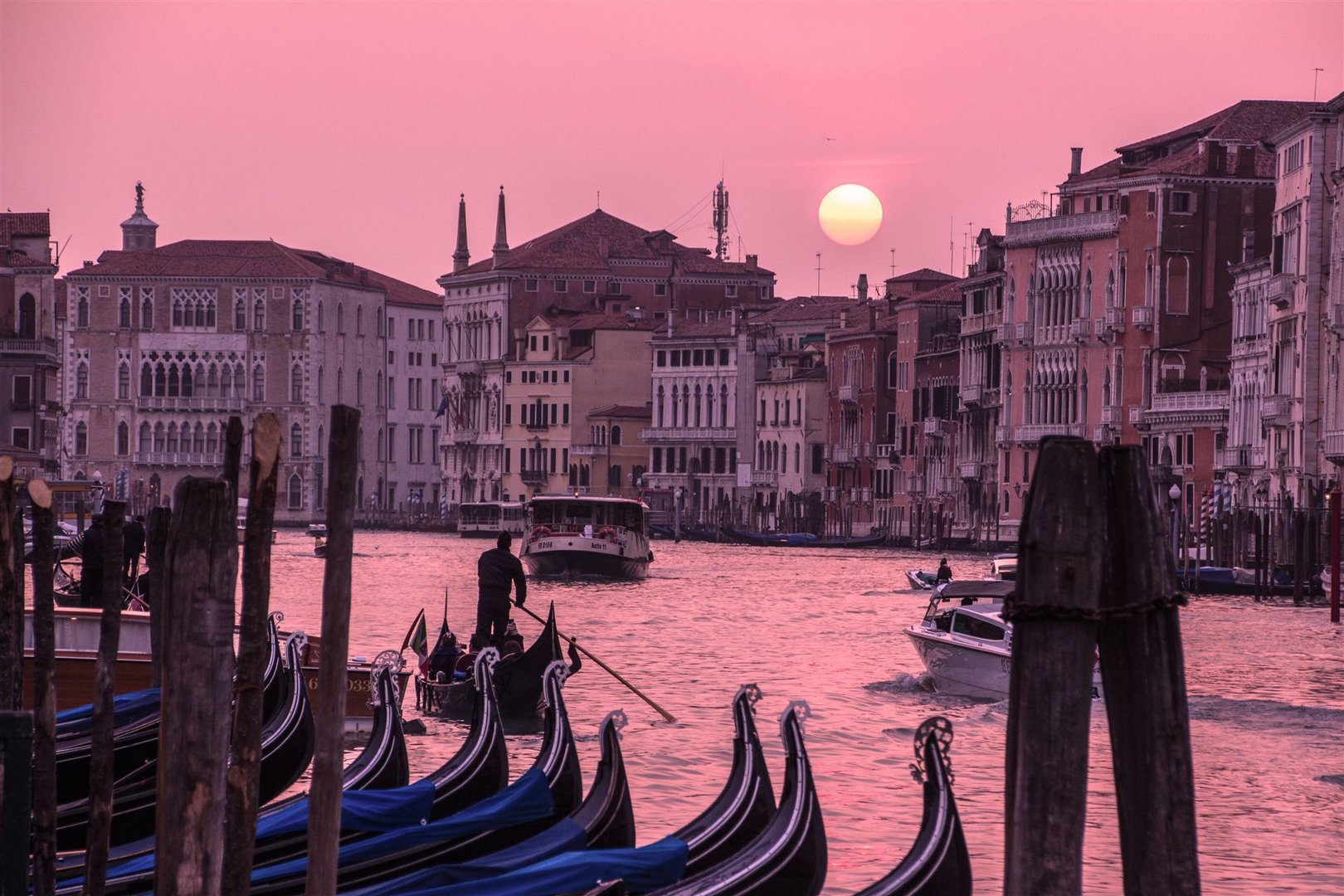 Sunset in Venezia