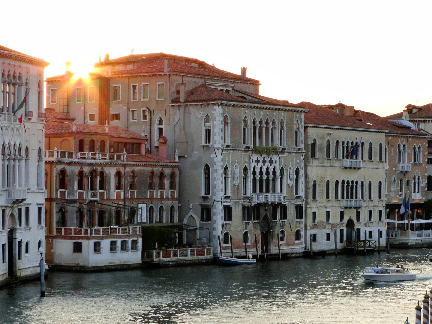 sunset in Venezia