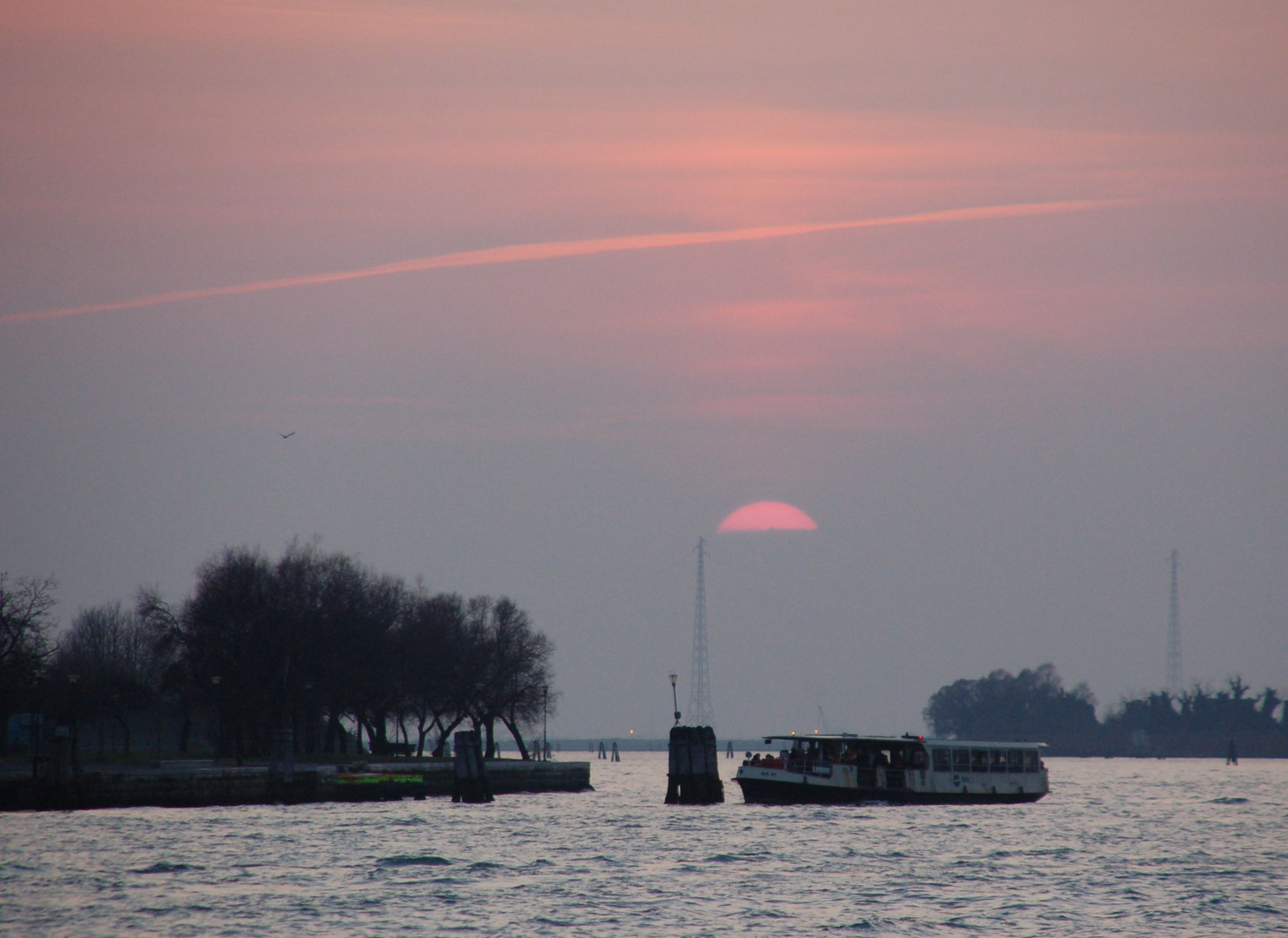 Sunset in Venice