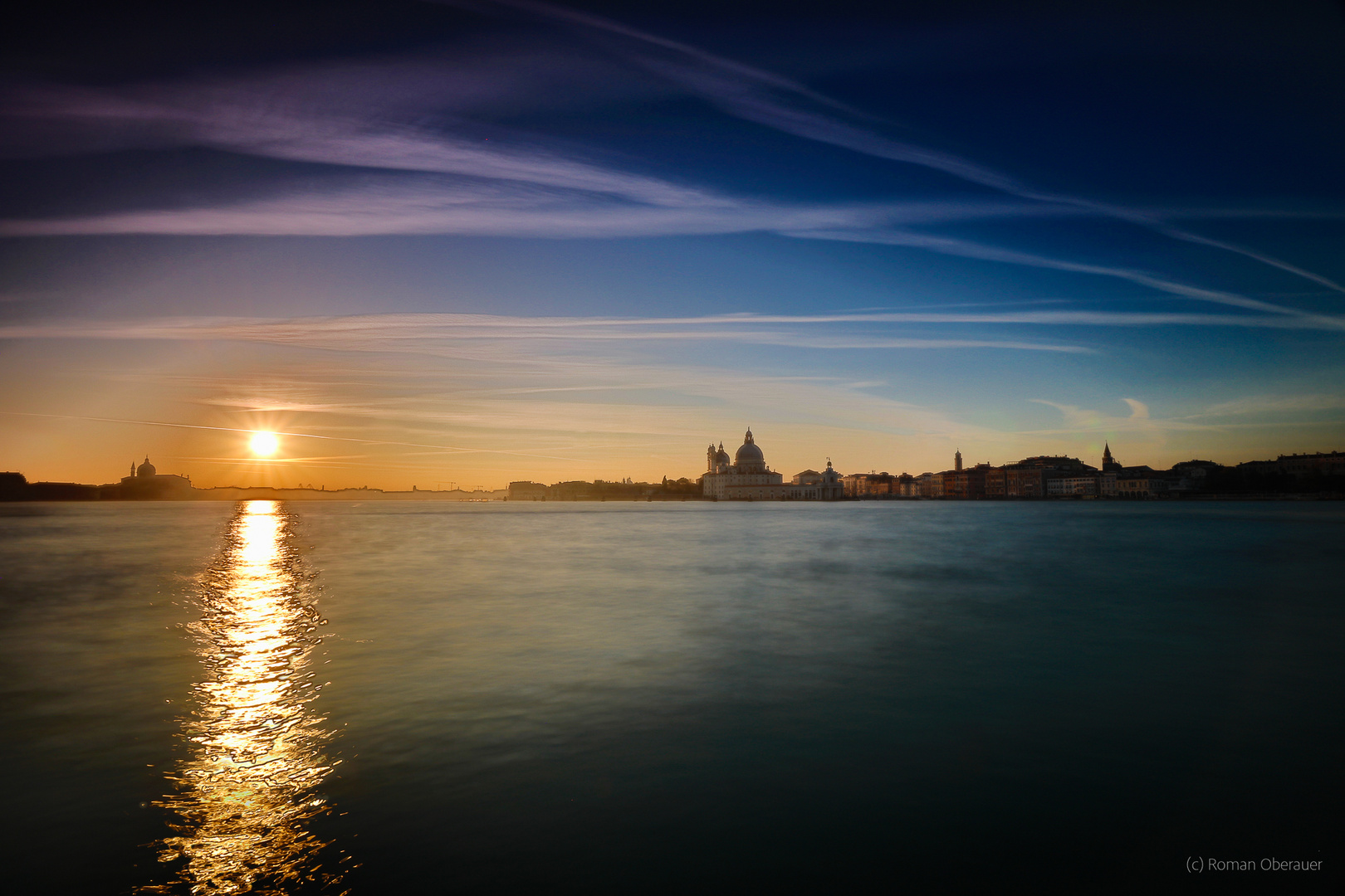 Sunset in Venice