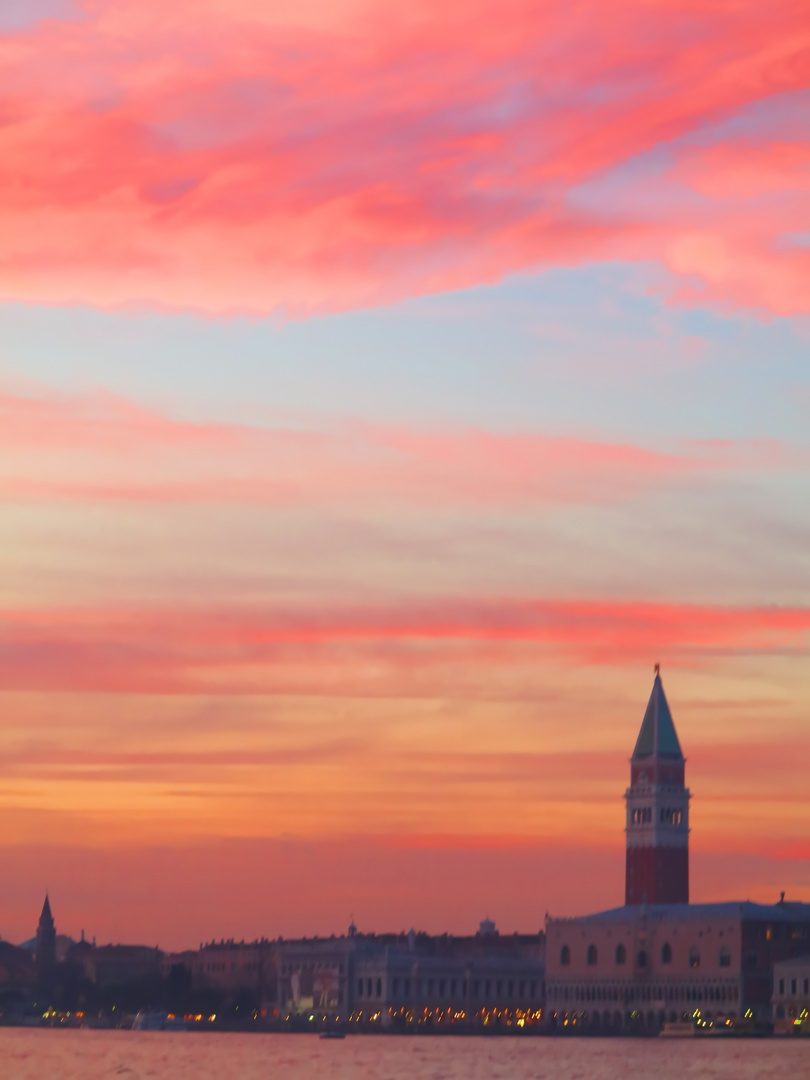 Sunset in Venice