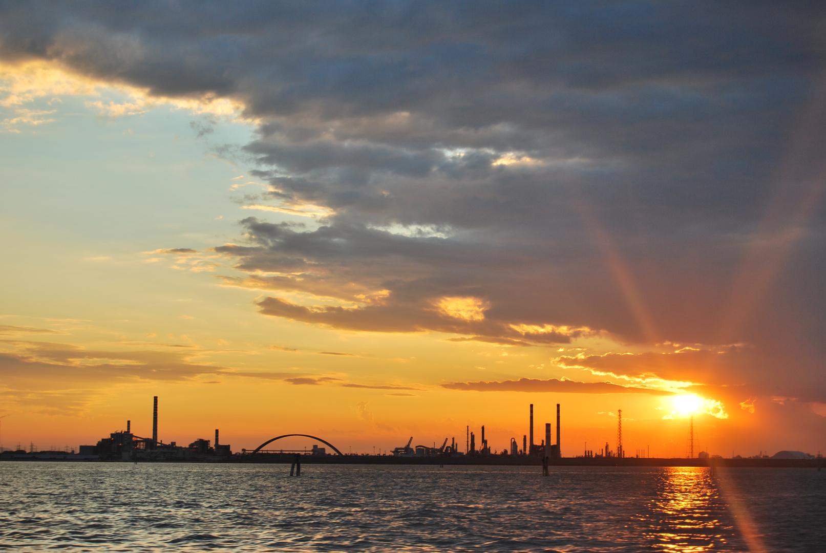 Sunset in Venice