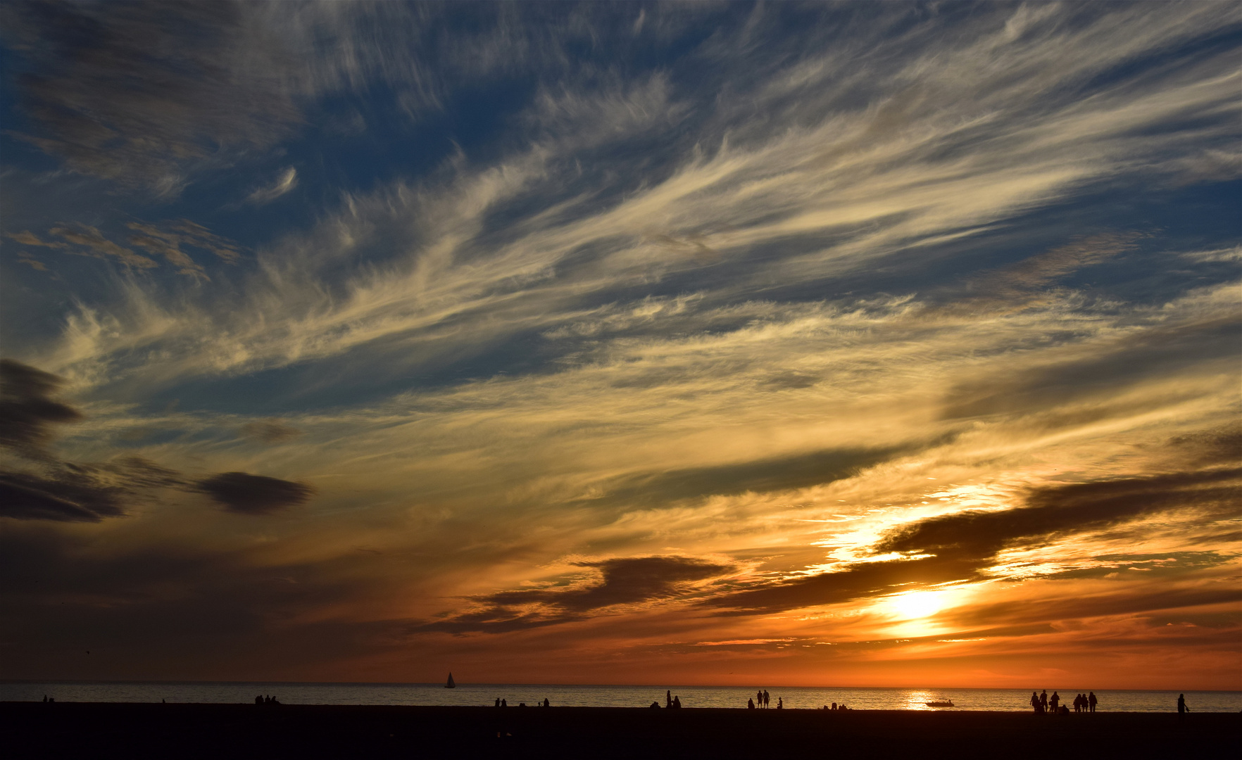 Sunset in Venice Beach