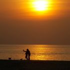 Sunset in Viareggio