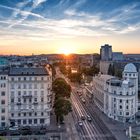 Sunset in Vienna