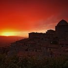 Sunset in Volterra