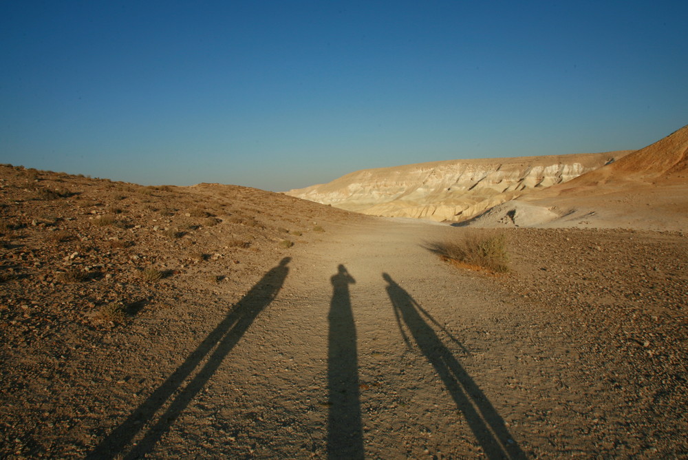 Sunset in Wadi Hawarim (Negev)