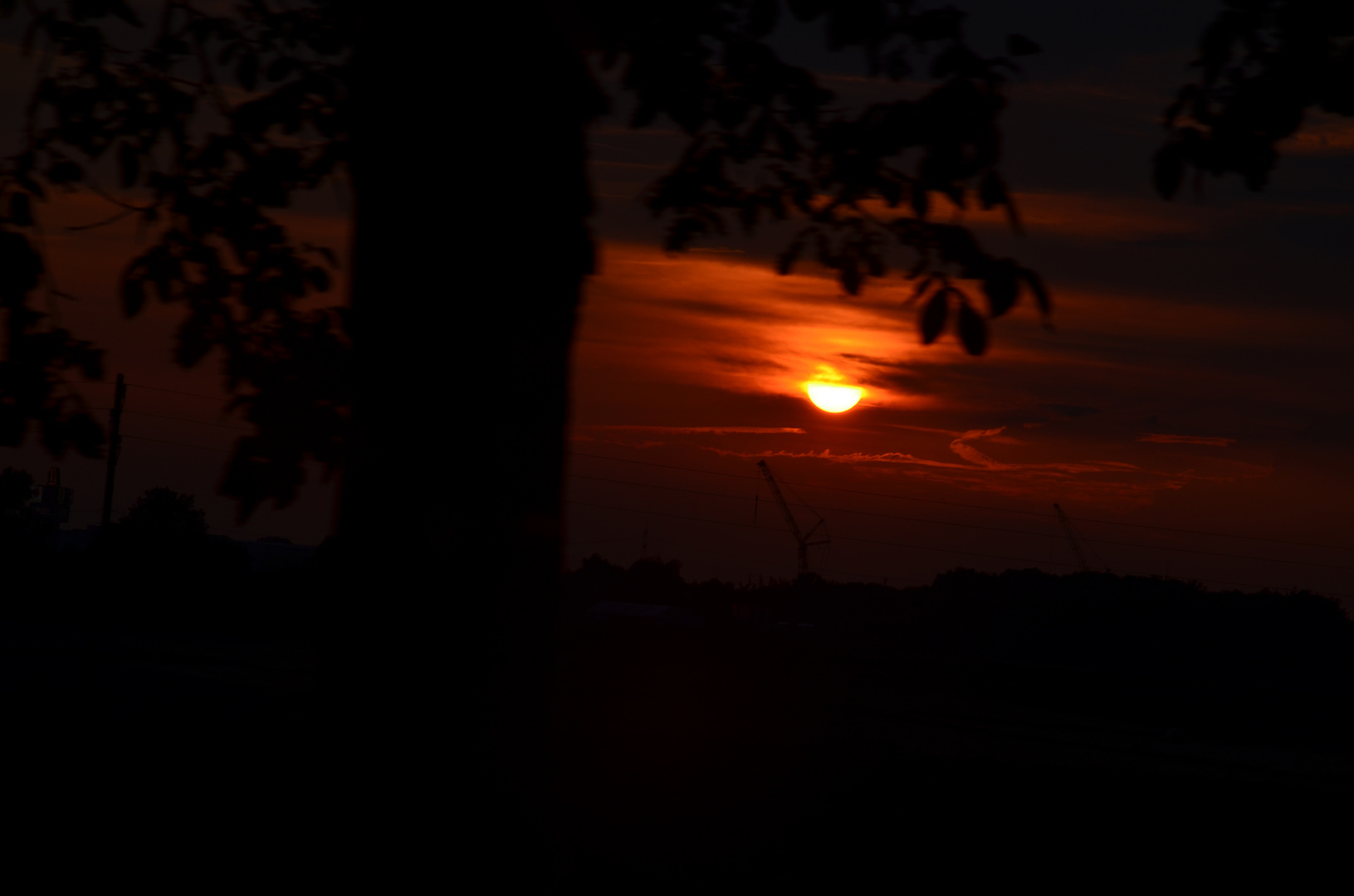 Sunset in Weinheim