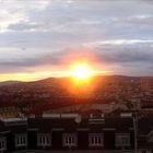 Sunset  in Wien