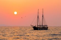 sunset in Zadar