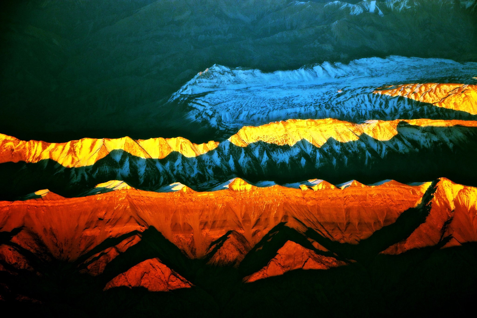 SUNSET in Zagros mountains