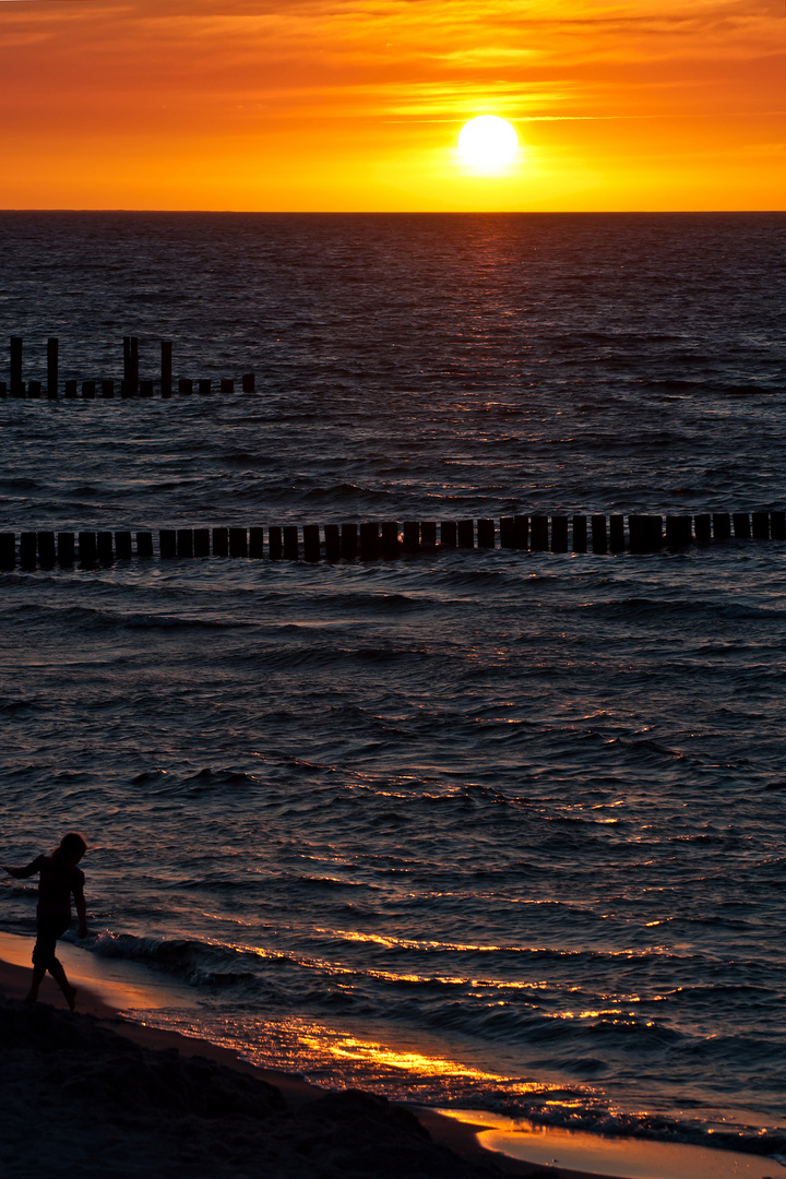 Sunset in Zingst