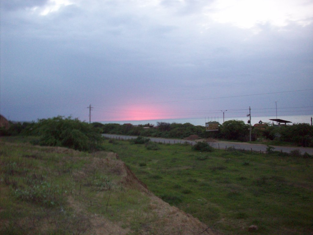 Sunset in Zorritos Beach