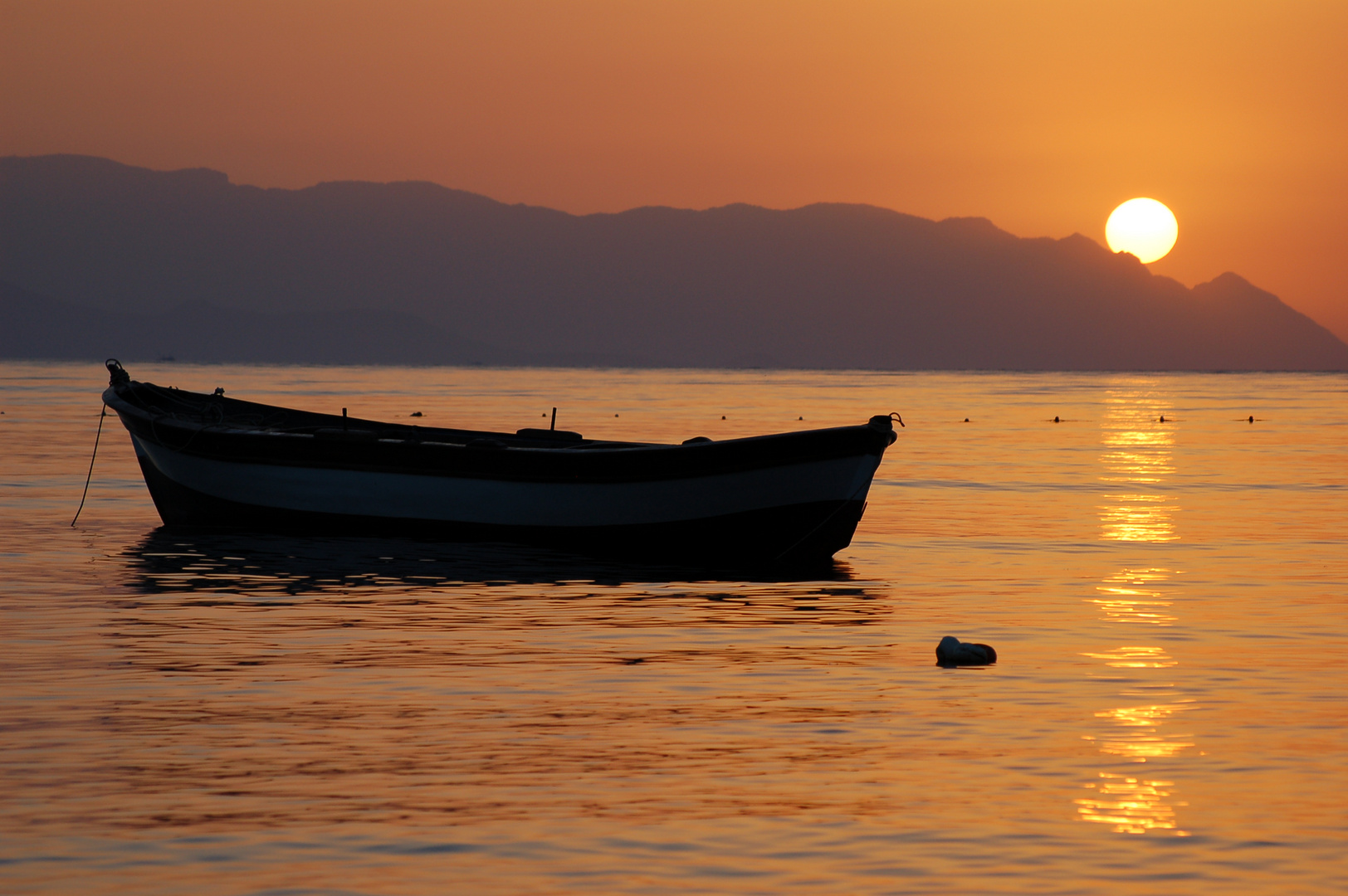 Sunset Insel Samos