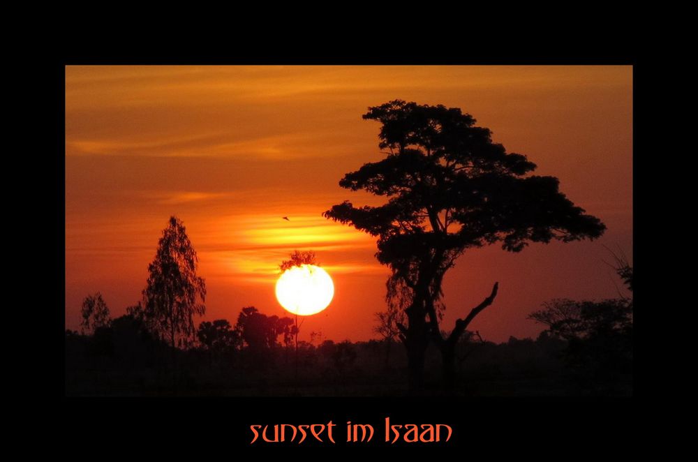 sunset isaan