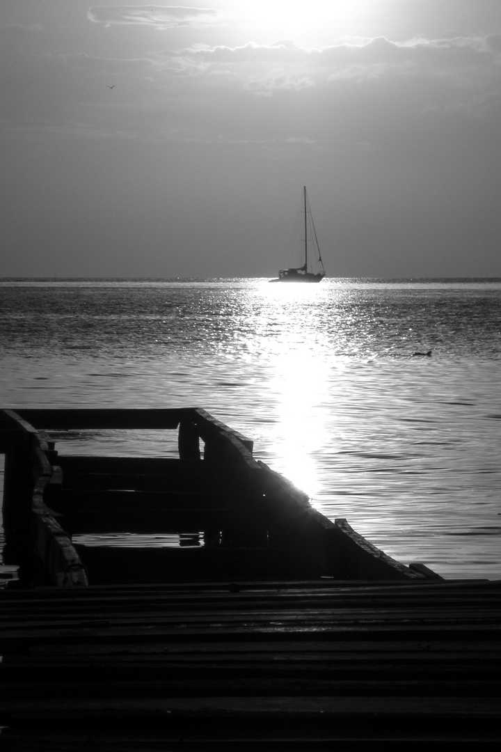 sunset, Isla Caye Caulker,Belize