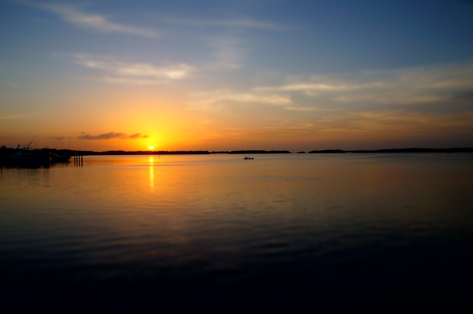 Sunset @ Isla Morada Bay