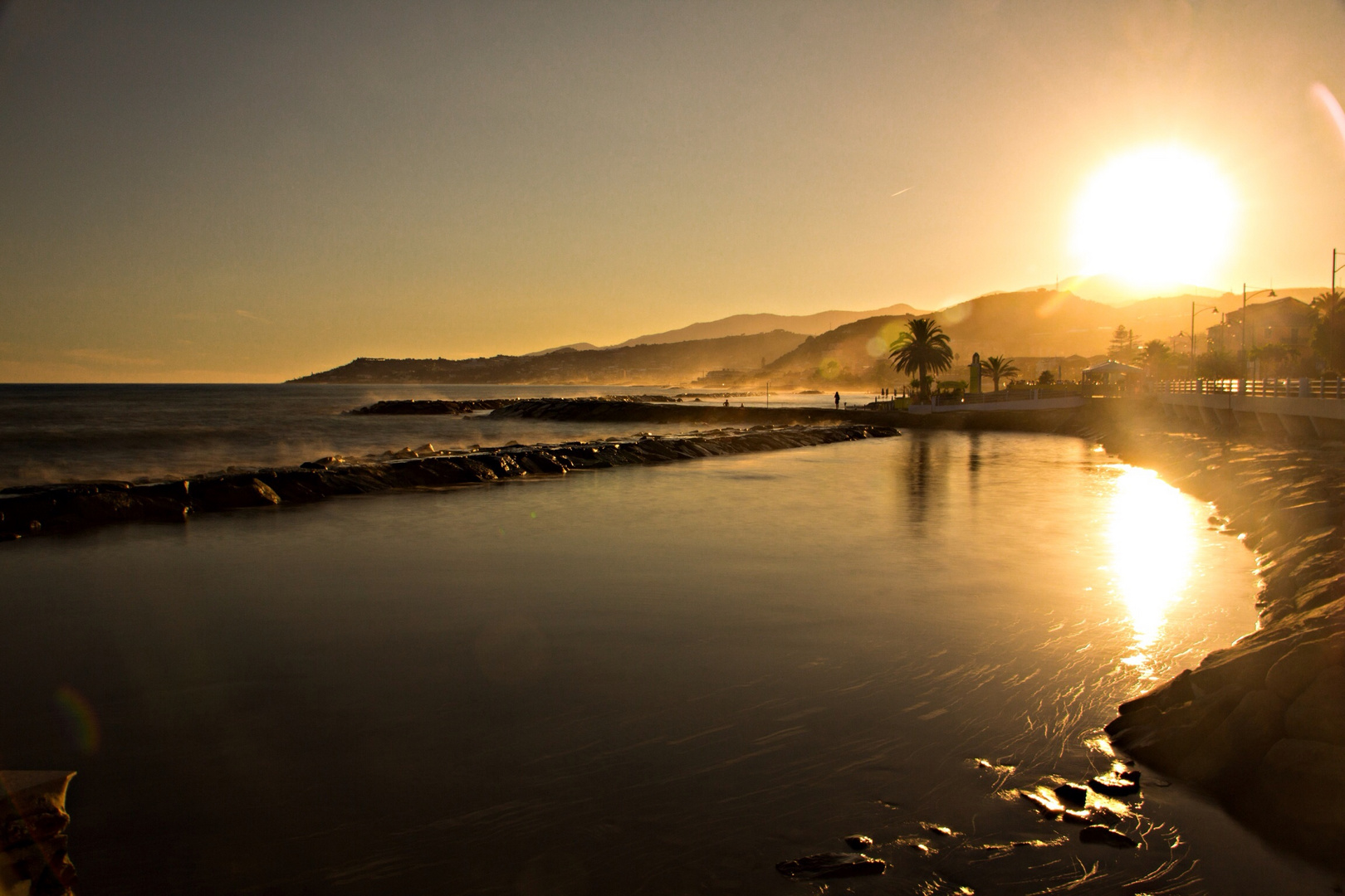 Sunset italy