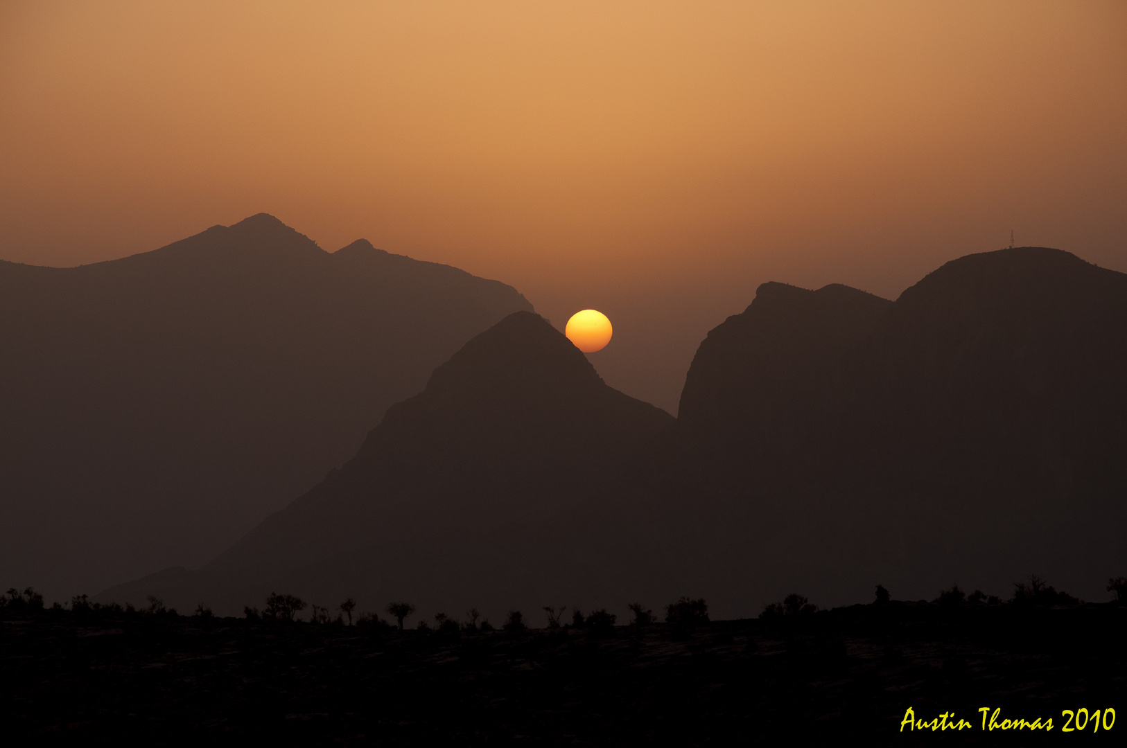 Sunset Jabal Shams _ Oman