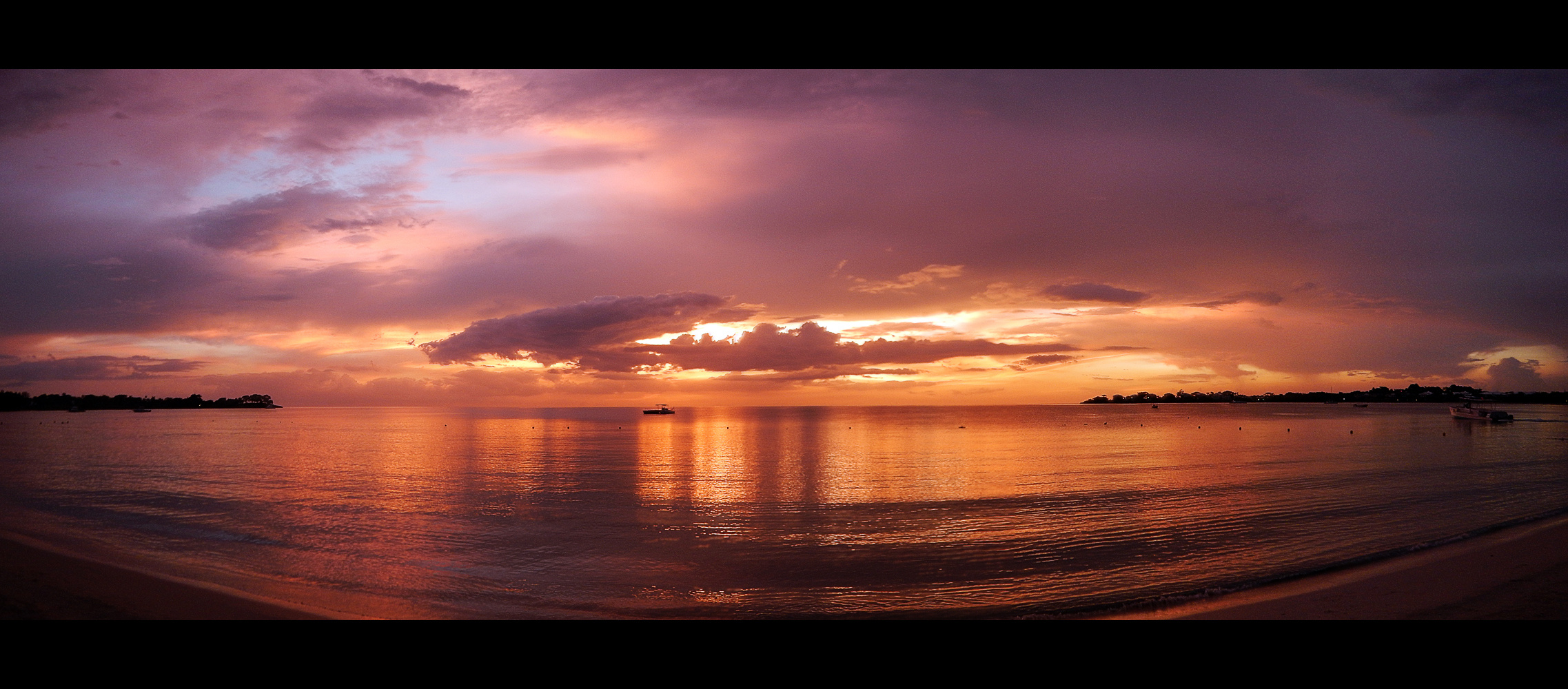 Sunset Jamaica Beach