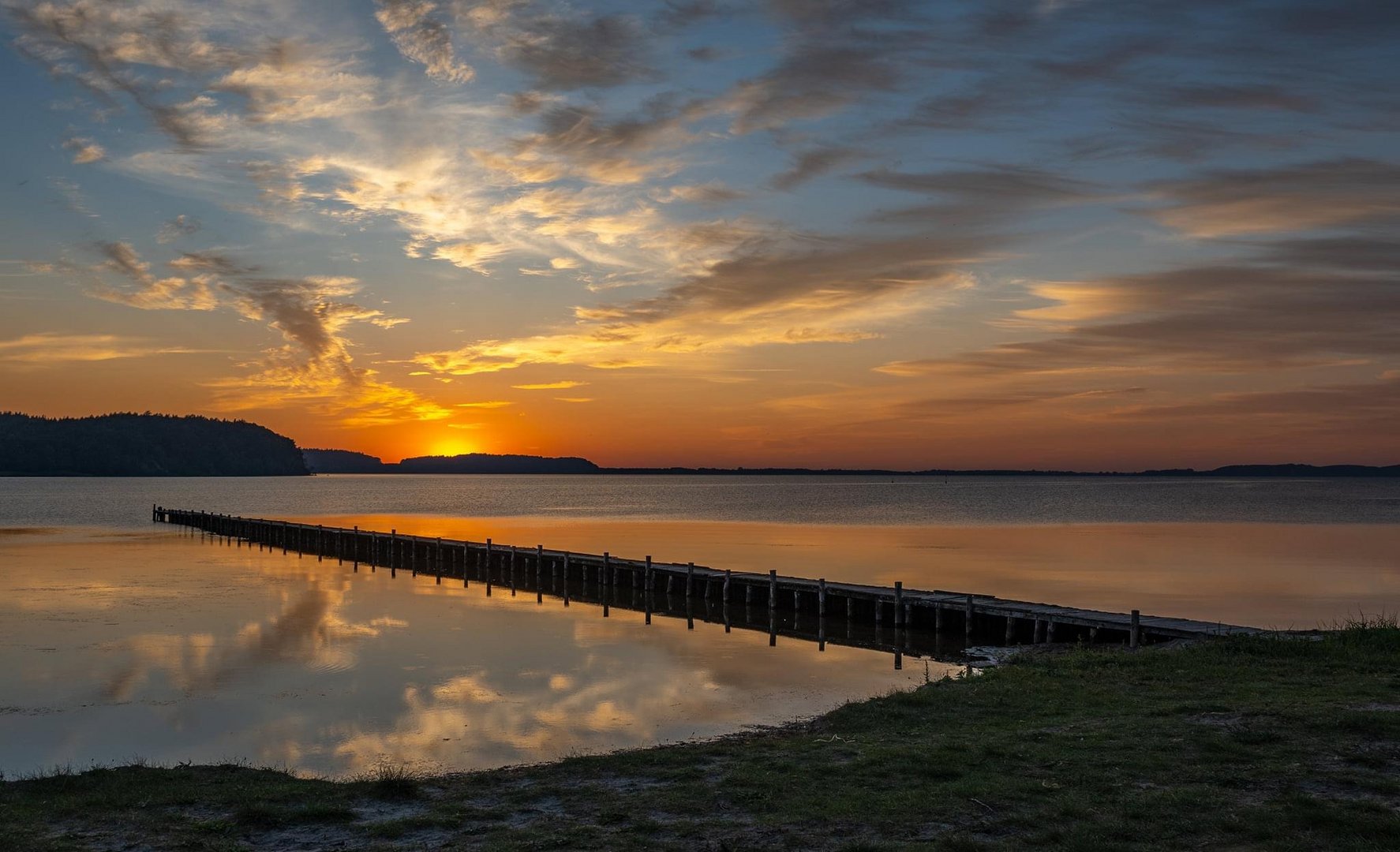 Sunset - Jasmunder Bodden / Rügen