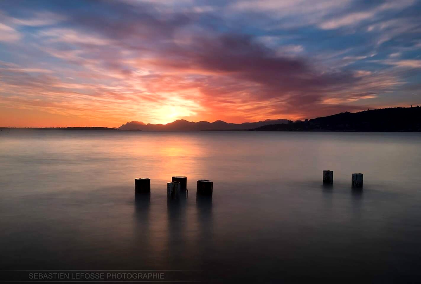 Sunset Juan les pins