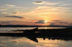 Sunset Jukkasjärvi
