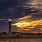 Sunset Kampen Leuchtturm