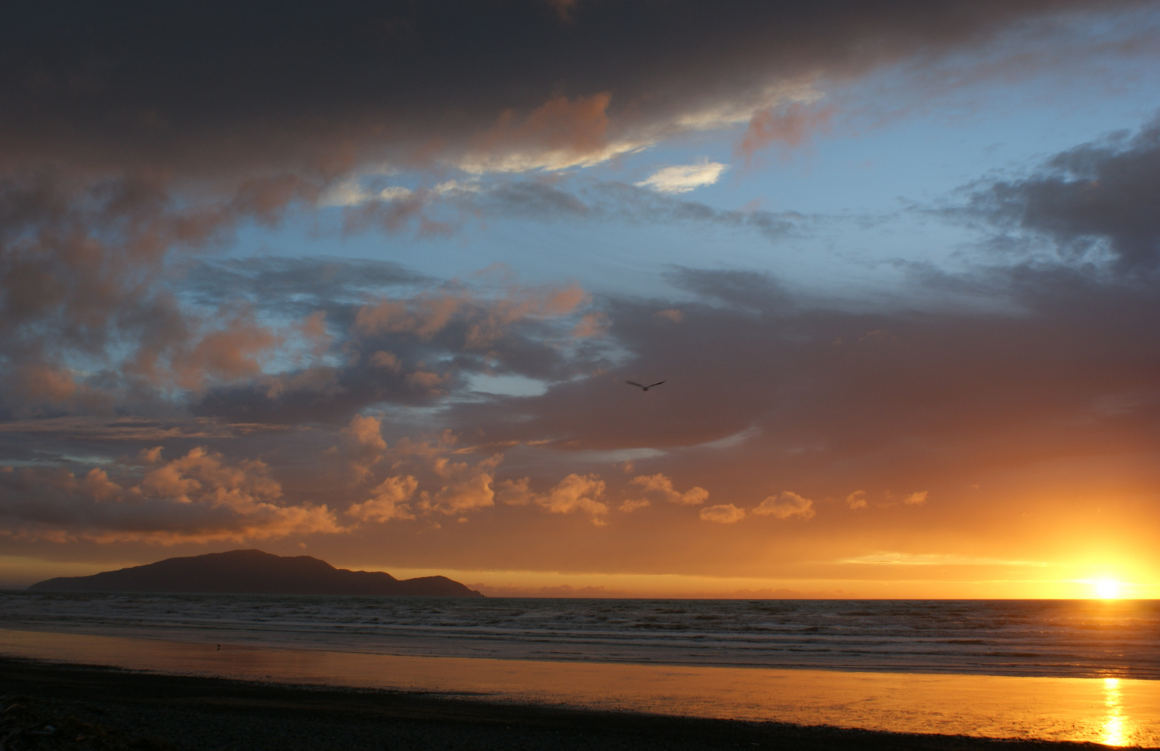 Sunset @ Kapiti Island